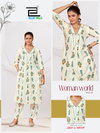 Woman World Vol 2 By Blue Hills Rayon Surat Kurti With Bottom Wholesale Market